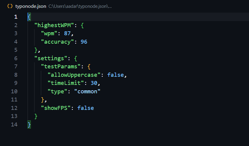 Storage File Example